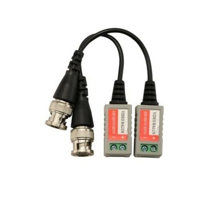 Conector recubierto de PVC con colas por cable CAT5e Cat6 UTP Video Balun System