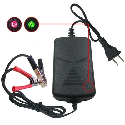 Compensación de control de temperatura Cargador de cargador de motocicletas y automóviles 12V 1A