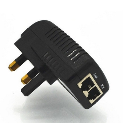 DC 48V 0.5A enchufe de pared POE inyector Ethernet adaptador para IP teléfono / cámara de alimentación EE.UU.