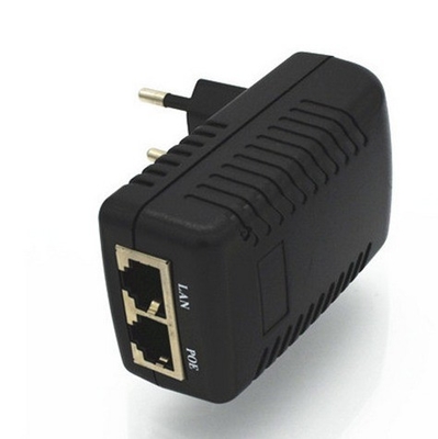 DC 48V 0.5A enchufe de pared POE inyector Ethernet adaptador para IP teléfono / cámara de alimentación EE.UU.