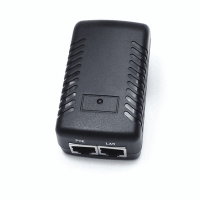 Inyector de POE Adaptador Ethernet 48V 500mA Enchufe de pared para la fuente de alimentación del teléfono/cámara IP