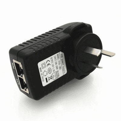 48V 0.5A 24w PoE inyector de energía por Ethernet adaptador para punto de acceso inalámbrico AP