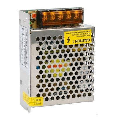 Protección contra sobrevolución 110V/AC 220V DC 12V 5A Conducción de alimentación LED de 60W para tira LED