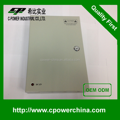 360W 18 canales Fuente de alimentación de conmutación dc12v 30A 220V 110V AC Protección de sobre tensión