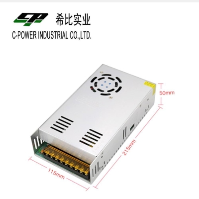 Fuente de alimentación LED de 240 W S-240-12 AC/DC de salida única 12V 20A con y protección contra el sobrecalentamiento