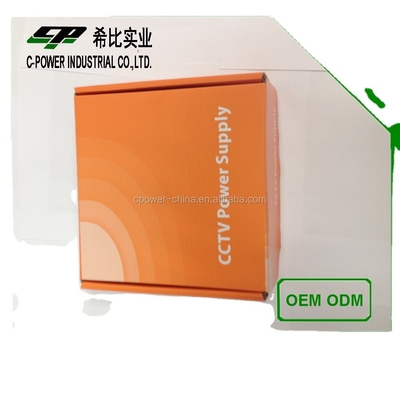 Caja de alimentación de la cámara CCTV de 12 V DC 3A 4CH con canales de salida personalizables