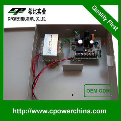 Fuente de alimentación ininterrumpida de 60w C-Power 12v 5a UPS para equipos de control de acceso