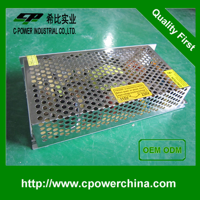 Fuente de alimentación de conmutación de 12V DC 10A 120w para cámaras de circuito cerrado de televisión LED