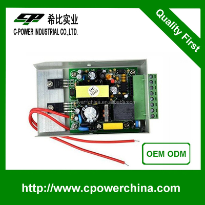 Fuente de alimentación de cerradura eléctrica de alta tensión 12V 3A UPS para seguridad / vigilancia / alarma