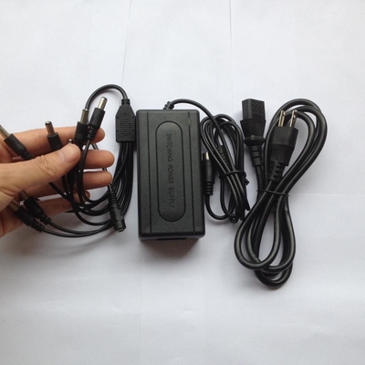 Conexión de escritorio C-alimentador ac dc 12v 5a 12v 6a 10a 15a Adaptador de salida múltiple