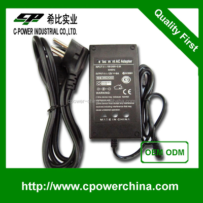 Conexión de escritorio C-alimentador ac dc 12v 5a 12v 6a 10a 15a Adaptador de salida múltiple