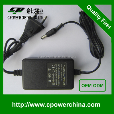 Adaptador de alimentación de 12V 2A 24W DC para cámara de seguridad de Bunker Hill Instalación fácil