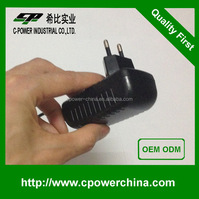 Fuente de alimentación continua 5V 12V 24V Tipo de salida Negro 500mA 1A 2A Adaptador para dispositivos electrónicos
