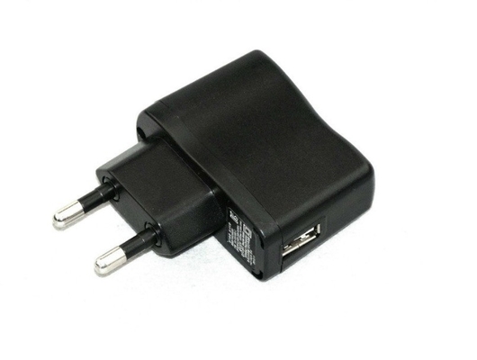 Tipo de salida de CC Negro 5V 2A 5V 1A 5V 500Ma 5V 0.5A Adaptador de alimentación USB para AC no común