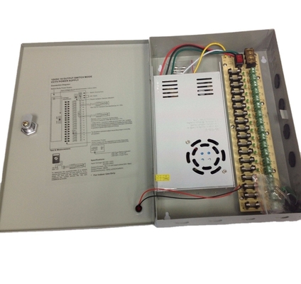 Protección de cortocircuito sobrecarga de sobrevoltura 12V 30A Caja de alimentación para CCTV