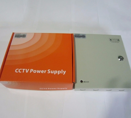 Caja de suministro de energía de CCTV 9CH 12V 5A DC Salida 60W Eficiencia 90% Frecuencia de salida 50/60Hz