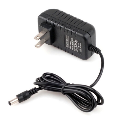 Enchufe de pared 6V 800mA 0.8A 5V 0.6A 12V 1A 5V 600mA Adaptador de alimentación con diseño de color negro
