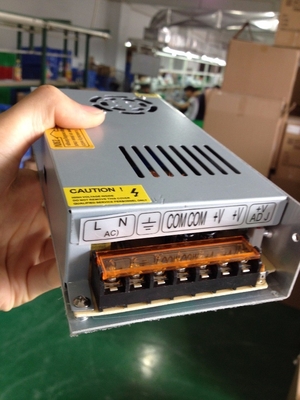 Transformador de suministro de energía de luz LED de 12v 30A para luces de banda Led 215*113*50 mm Plata