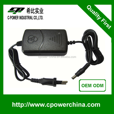 Adaptador de corriente de 12V 1.2A 12W AC DC con corriente de salida de 1200ma y certificado CE