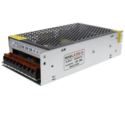 Fuente de alimentación de conmutación habitual 12V Voltagem de salida 20A Corriente de salida 220V CA a 12V CC