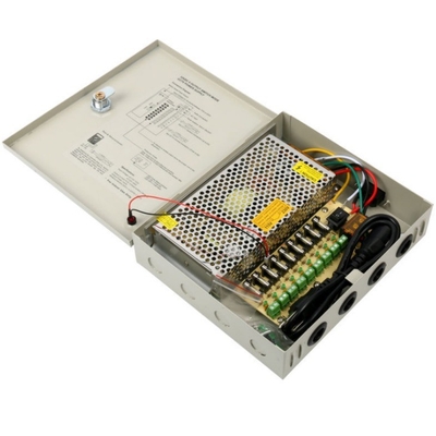 Variable de entrada de voltaje de 9 canales CCTV de alimentación 12VDC 120W 10A para su negocio