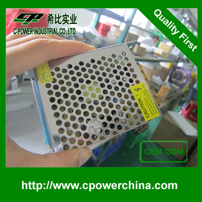 110V/220V AC 12V 3.2A 5A 10A 15A Unidad de alimentación de interruptores LED CCTV con una eficiencia del 82%