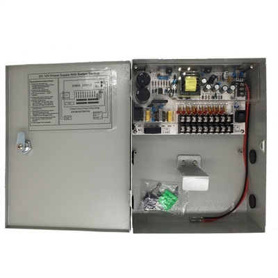 C-Power Voltage Constant DC 12V 10A 9CH 120W Fuente de alimentación de respaldo UPS para cámaras de circuito cerrado