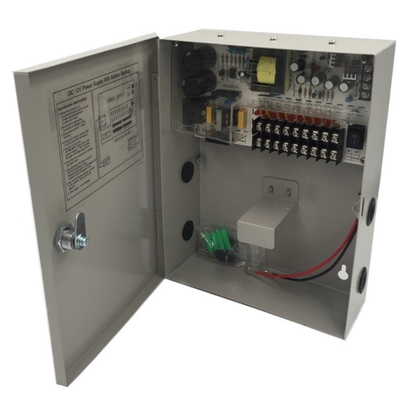 C-Power Voltage Constant DC 12V 10A 9CH 120W Fuente de alimentación de respaldo UPS para cámaras de circuito cerrado