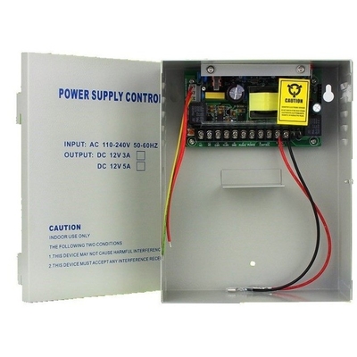Batería de respaldo C-Power Plata 12v dc de voltaje de salida Fuente de alimentación para control de acceso