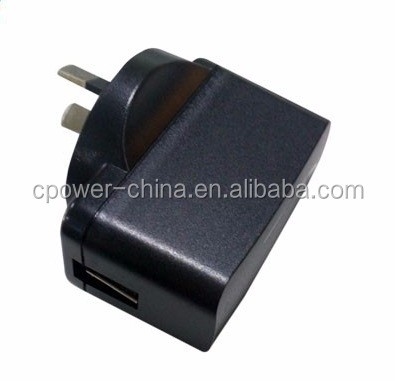 100-240vac Voltado de entrada Negro Mecánico USB AC DC Adaptador del banco de energía para productos