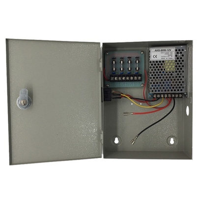 110v 220v 5a 4ch 12v 60w 4 puertos UPS CCTV fuente de alimentación con batería de respaldo de C-Power