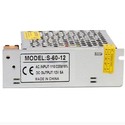 Frecuencia de salida 50/60Hz C-Power DC 24V 2.5A 12V 5A 60W 29V 2A Conmutación de fuente de alimentación