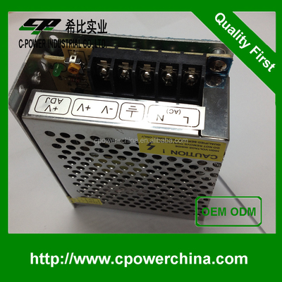 Fuente de alimentación de salida única 240w 40a 20a 10a 5v 24v diseñada para uso industrial por C-Power