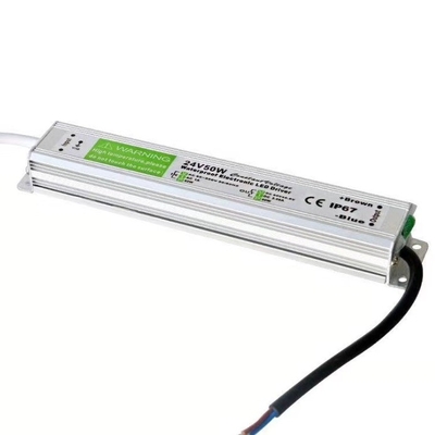 Plata Blanco 24v DC Inodoro Electrónico 50W Conductor LED 100w 25w Transformador de fuente de alimentación IP67