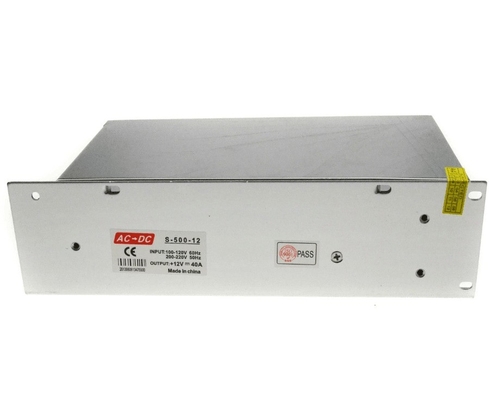 Fuente de alimentación de 12v 50a 500w con protección contra sobrecarga y frecuencia de salida de 50/60Hz