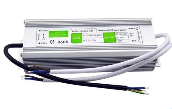 IP67 Adaptador de alimentación para transformadores exteriores 120W 150W para controlador LED AC/DC12V 110-260V