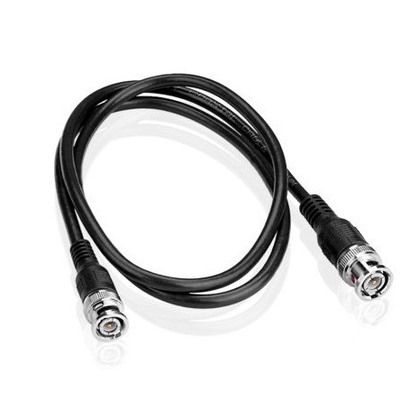 1m de longitud chaqueta de PVC BNC Cable de video CCTV para cámara de seguridad CCD DVR sistema de cable coaxial