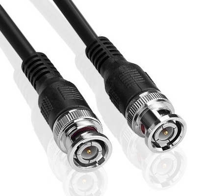 1m de longitud chaqueta de PVC BNC Cable de video CCTV para cámara de seguridad CCD DVR sistema de cable coaxial