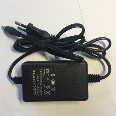 Adaptador de energía AC/DC de 24W para CCTV Frecuencia de salida 50/60Hz Potencia de salida 1-50W
