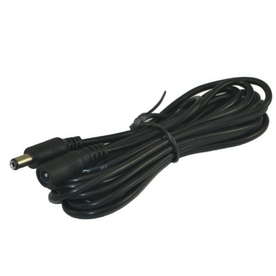 12V macho a hembra 2.1x5.5MM cable de extensión de energía para cámara de CCTV conductor de cobre
