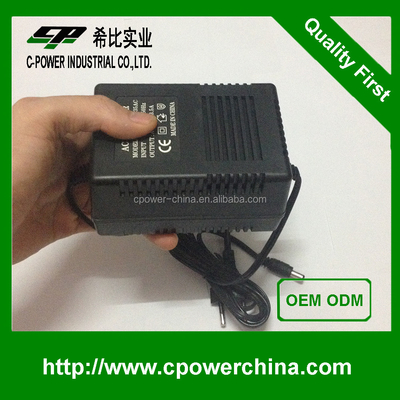 Iluminación LED Adaptador de fuente de alimentación PTZ 24V 2A 2.5A para voltaje de entrada de energía constante 220V
