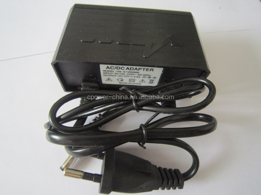 Adaptador de alimentación a prueba de lluvia 24w 12v 1a 15v 1a 12v 2a con corriente de salida de 2000mA