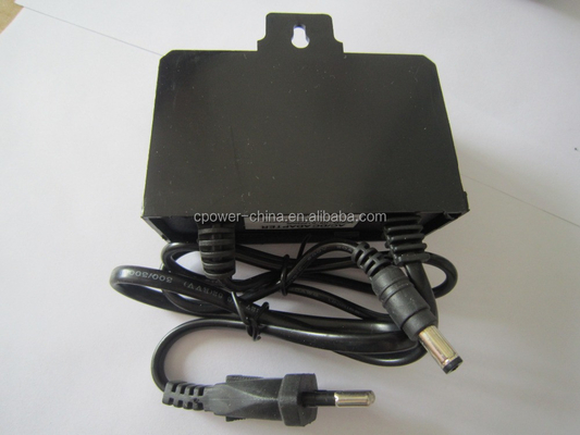 Adaptador de alimentación a prueba de lluvia 24w 12v 1a 15v 1a 12v 2a con corriente de salida de 2000mA