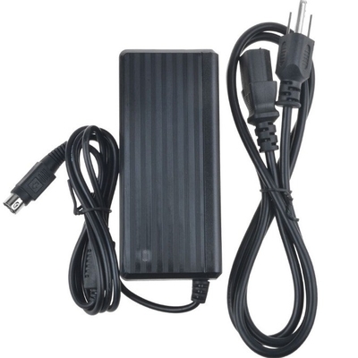 Cargador de adaptador de fuente de alimentación de CA de 4 pines Prog de 36W para DVR de monitor LCD HP L1520e en negro