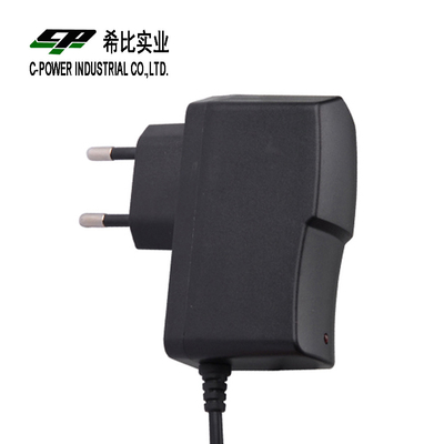 12W 5.5*2.1 Jack 12V DC Salida 1A AC DC 12V 1A Adaptador de energía Entrada 100-240V 50/60HZ