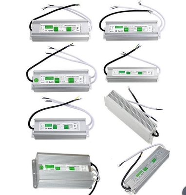 Fuente de alimentación impermeable de aleación de aluminio C-Power Input 100-240vac 120W IP65 24VDC para LED