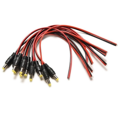CE ROHS Certificado Cable de alimentación DC femenino Cable de extensión para el sistema de cámaras de seguridad de CCTV