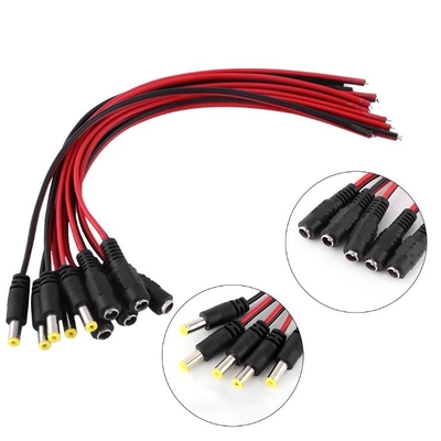 CE ROHS Certificado Cable de alimentación DC femenino Cable de extensión para el sistema de cámaras de seguridad de CCTV