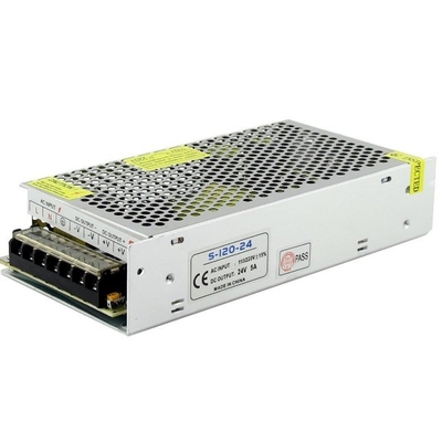 220 V de entrada de voltaje de salida única 24 V 5 A 24 Volt de alimentación de CA para conmutación excepcional