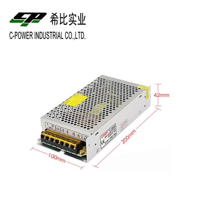 110V/220V Voltado de entrada 24V Fuente de alimentación de corriente continua 24V 5A 120W para aplicaciones industriales